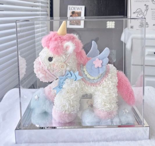 獨角獸繡球永生花