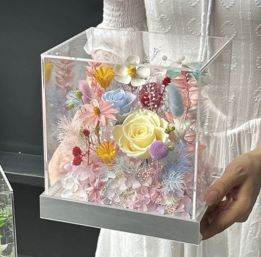 玫瑰永生花禮盒