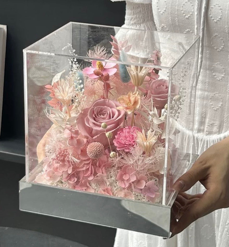 玫瑰永生花禮盒