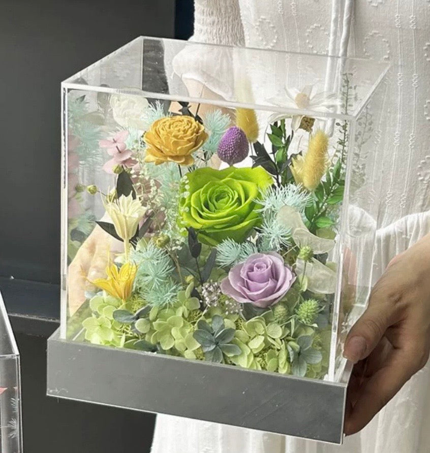 玫瑰永生花禮盒