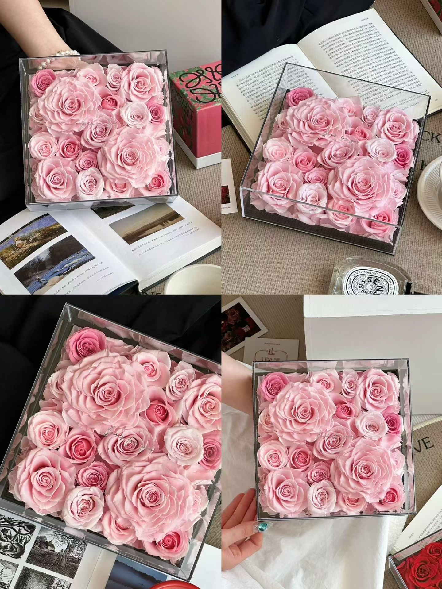 玫瑰永生花小禮盒