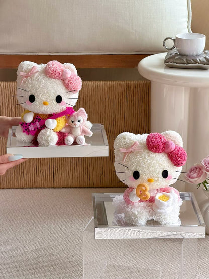Hello Kitty 繡球永生花