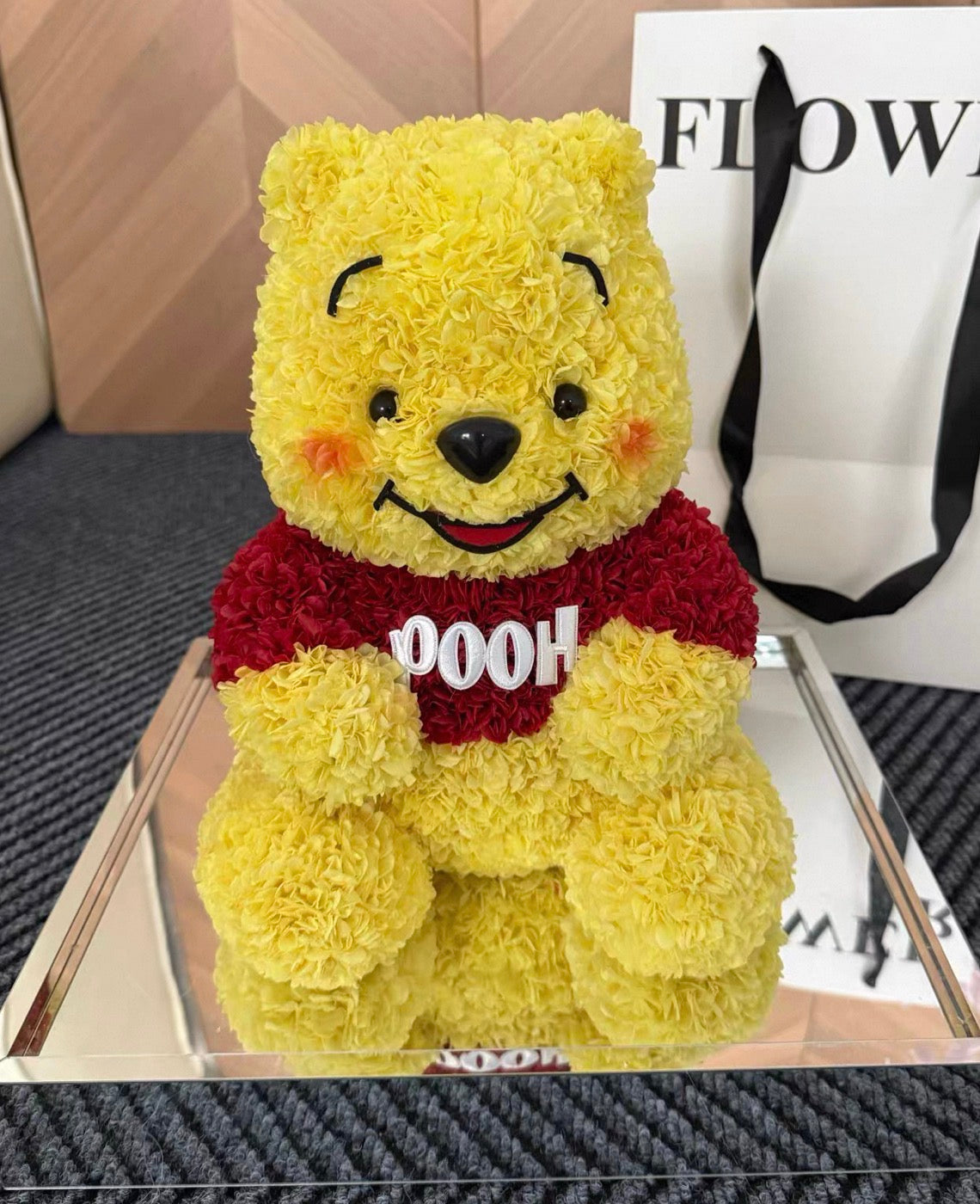 Winnie The Pooh 繡球永生花