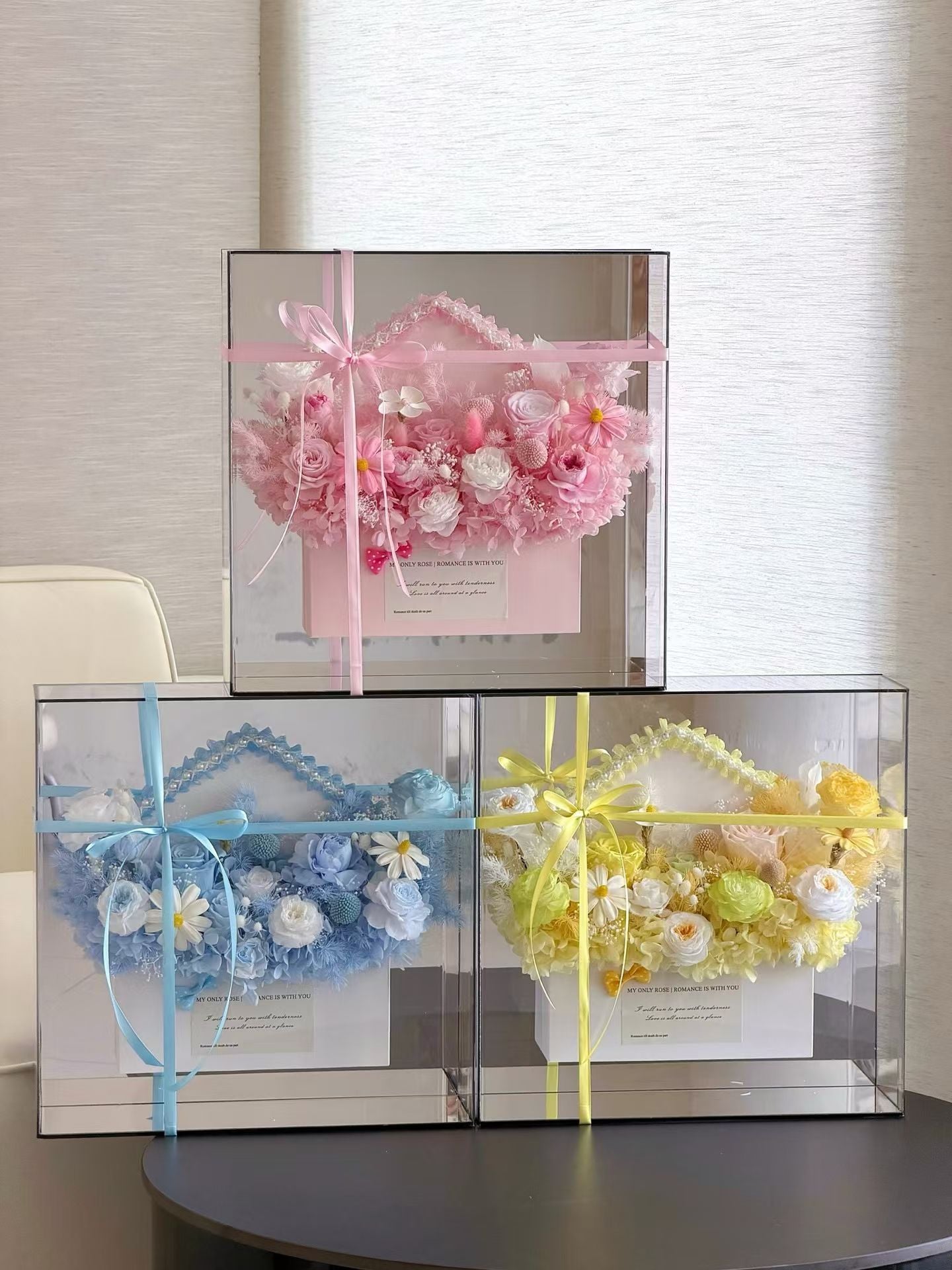 信封永生花