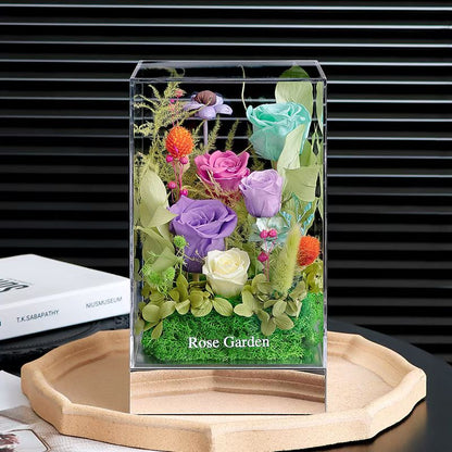 玫瑰永生花禮盒