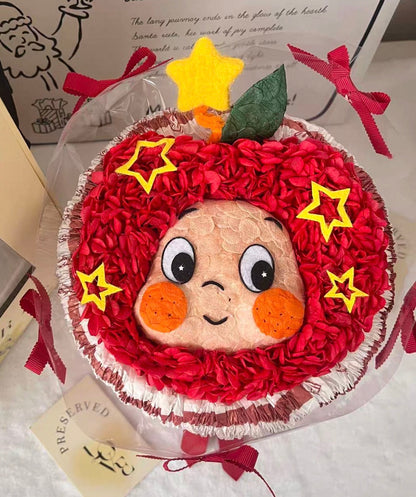 星星人 繡球永生花花束