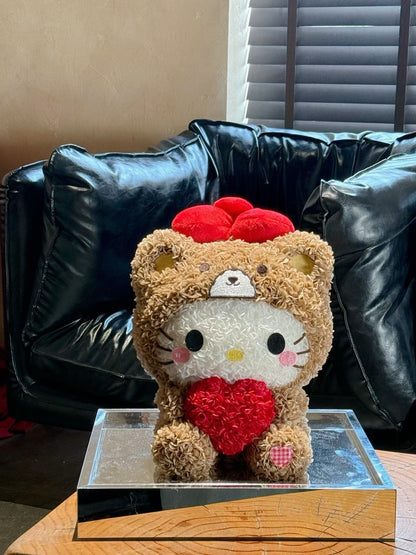 Hello Kitty 繡球永生花