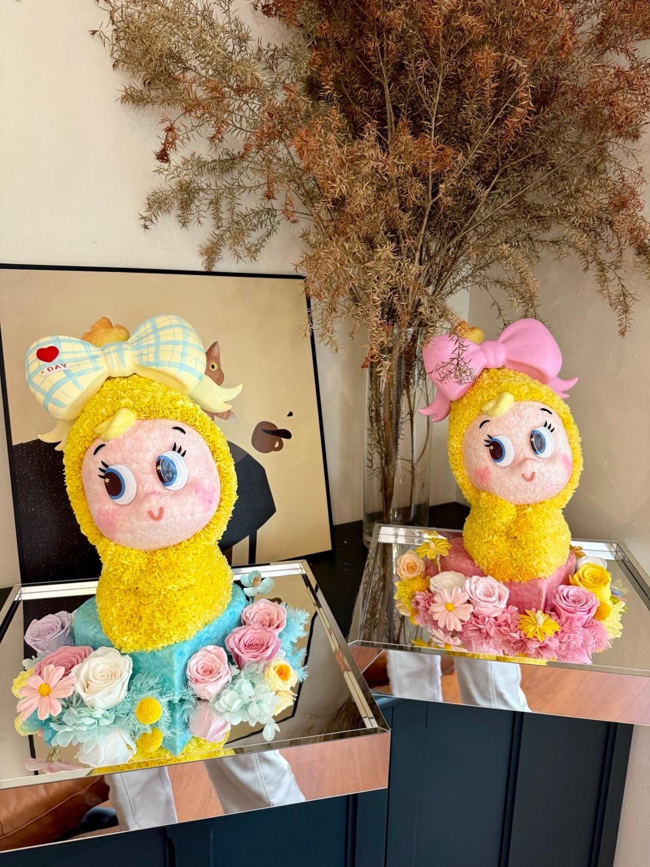 星星人 繡球永生花
