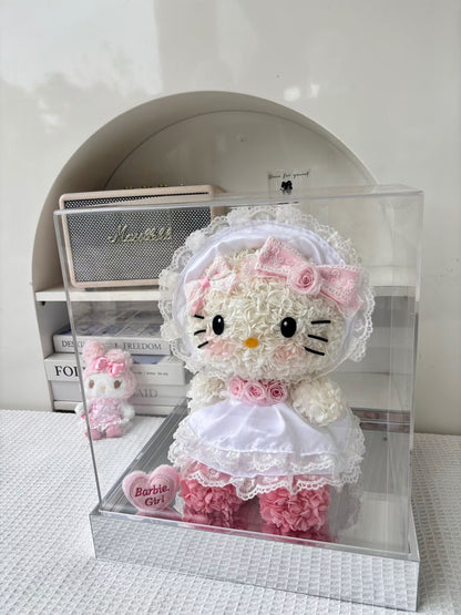 Hello Kitty 繡球永生花