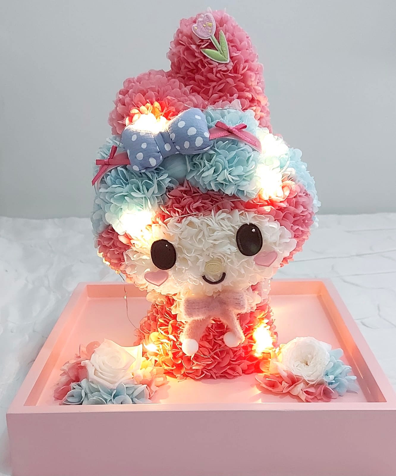 My Melody 繡球永生花