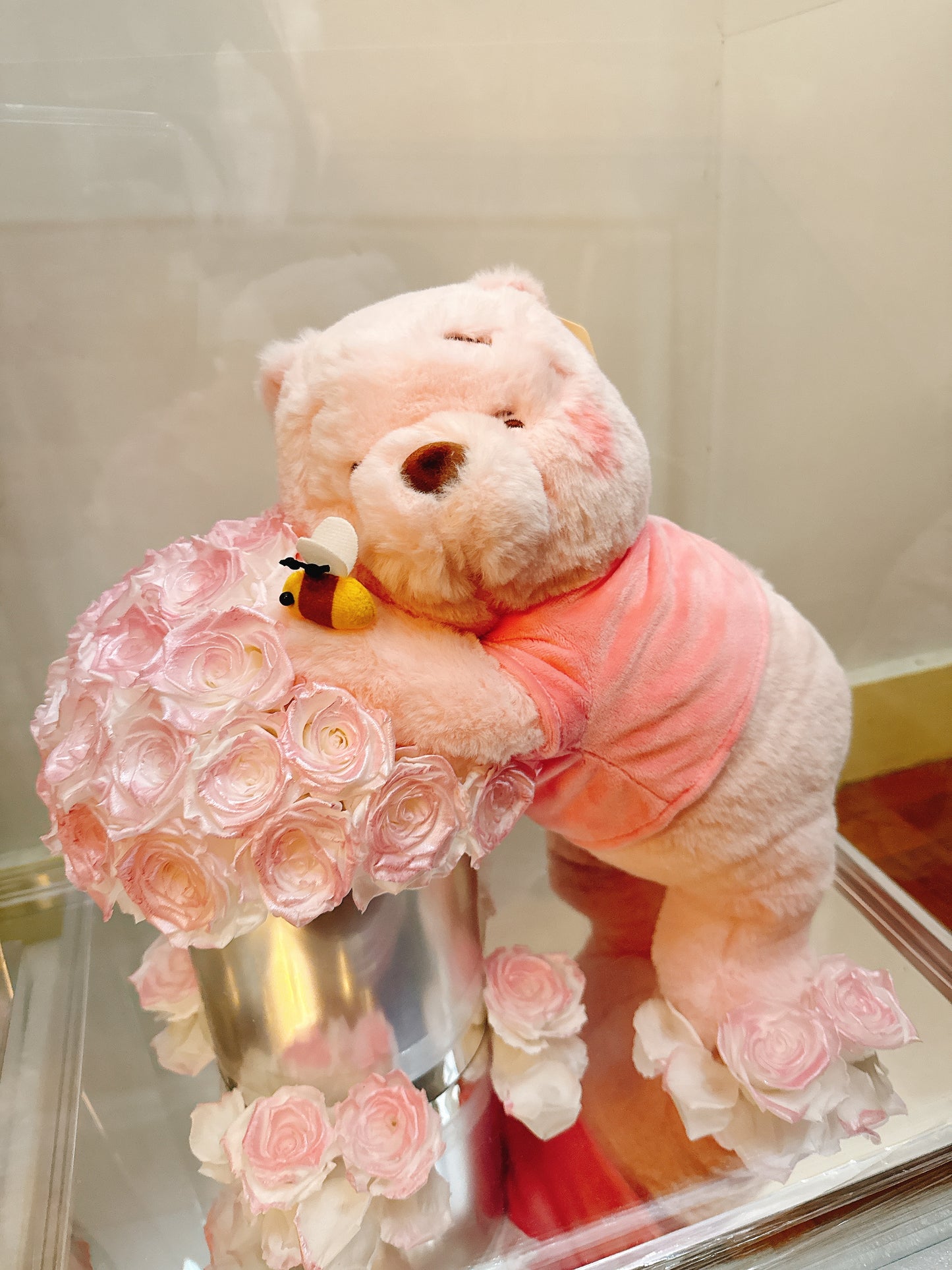 Winnie The Pooh 繡球永生花