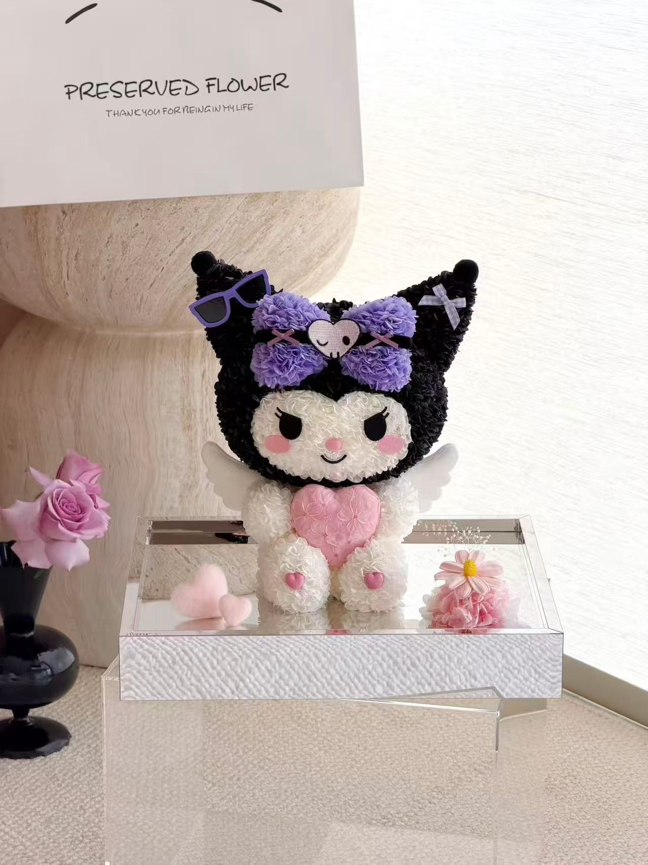 Kuromi 繡球永生花
