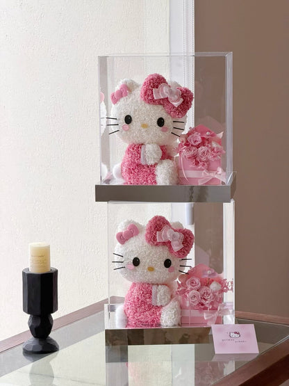 Hello Kitty 繡球永生花
