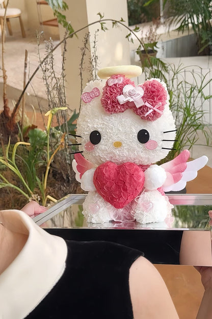 Hello Kitty 繡球永生花