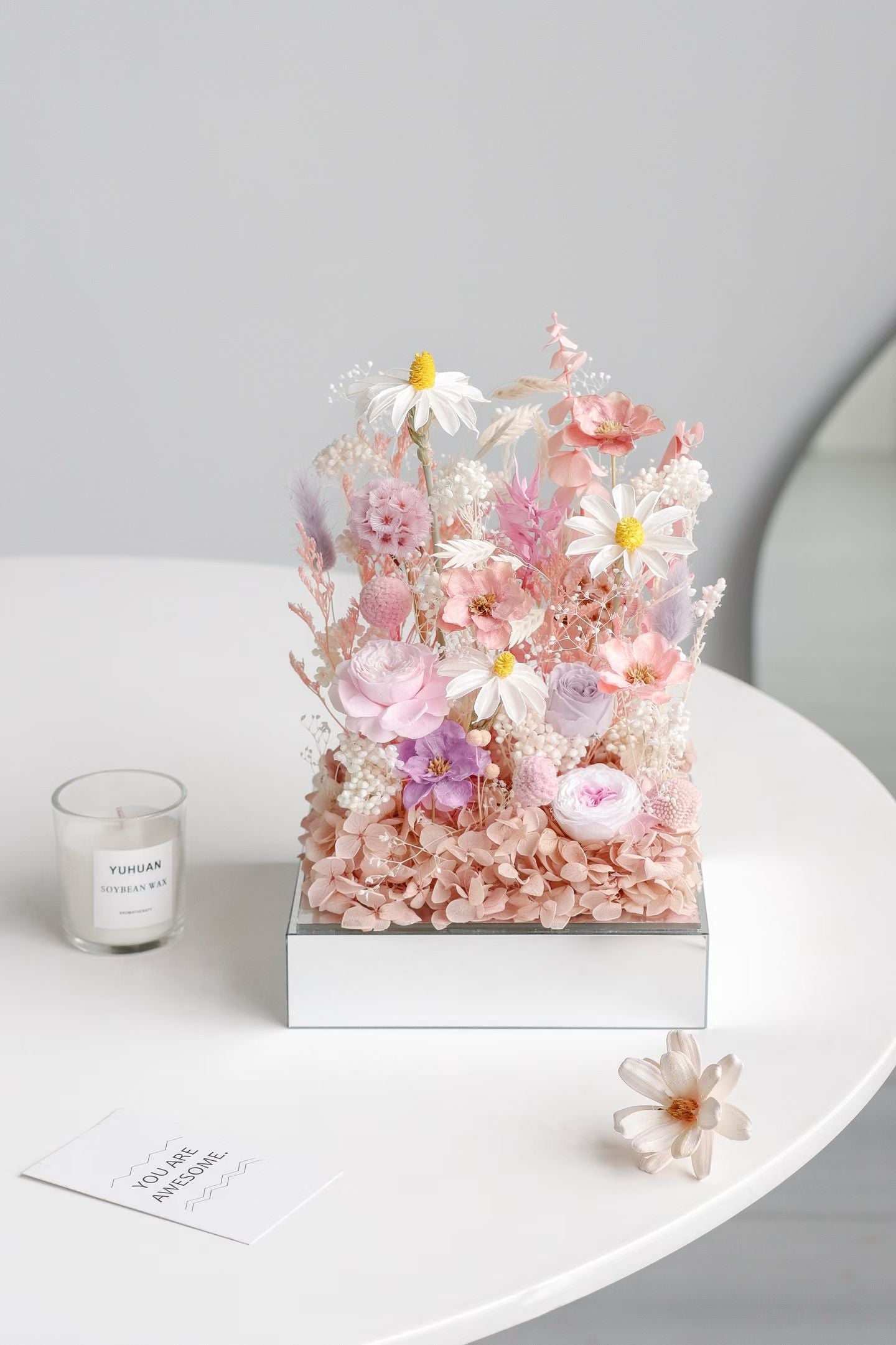 玫瑰永生花禮盒