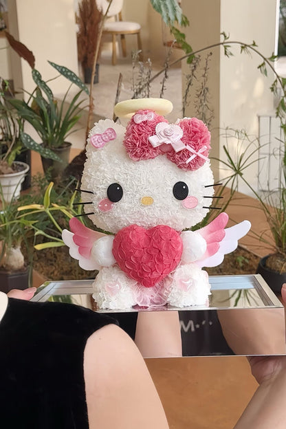 Hello Kitty 繡球永生花