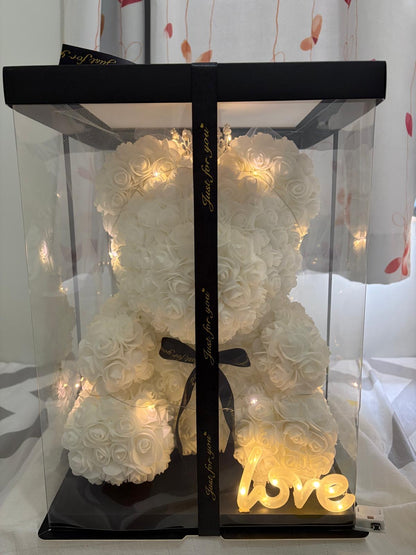 玫瑰熊香皂花禮盒 (多款）