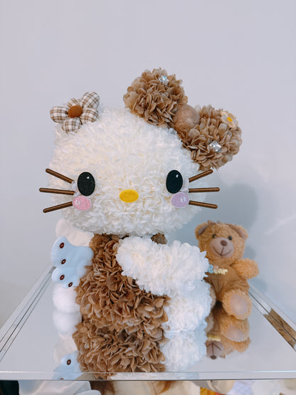 Hello Kitty 繡球永生花