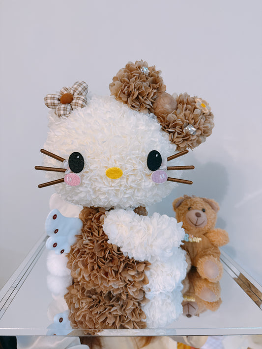 Hello Kitty 繡球永生花