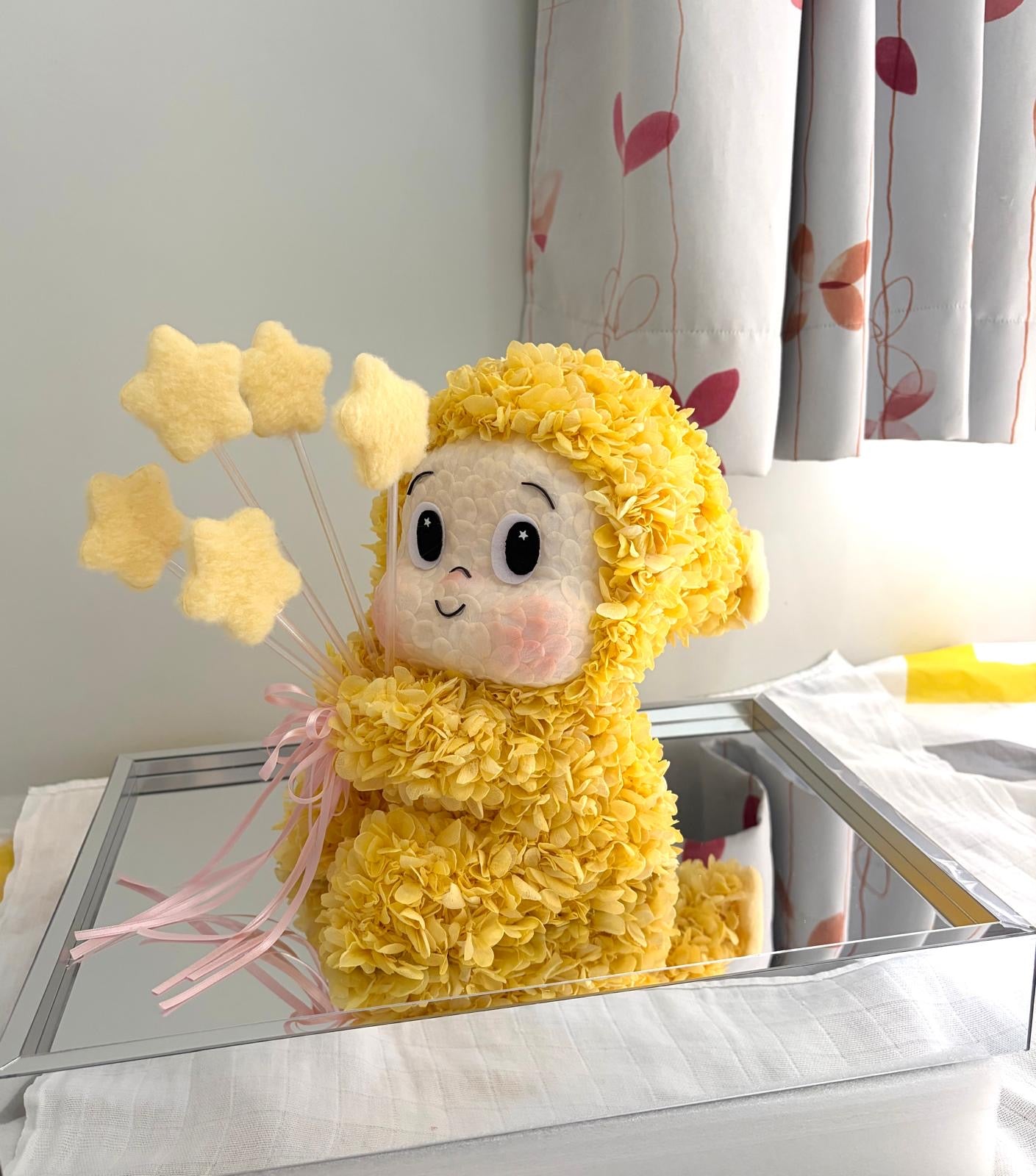 星星人 繡球永生花