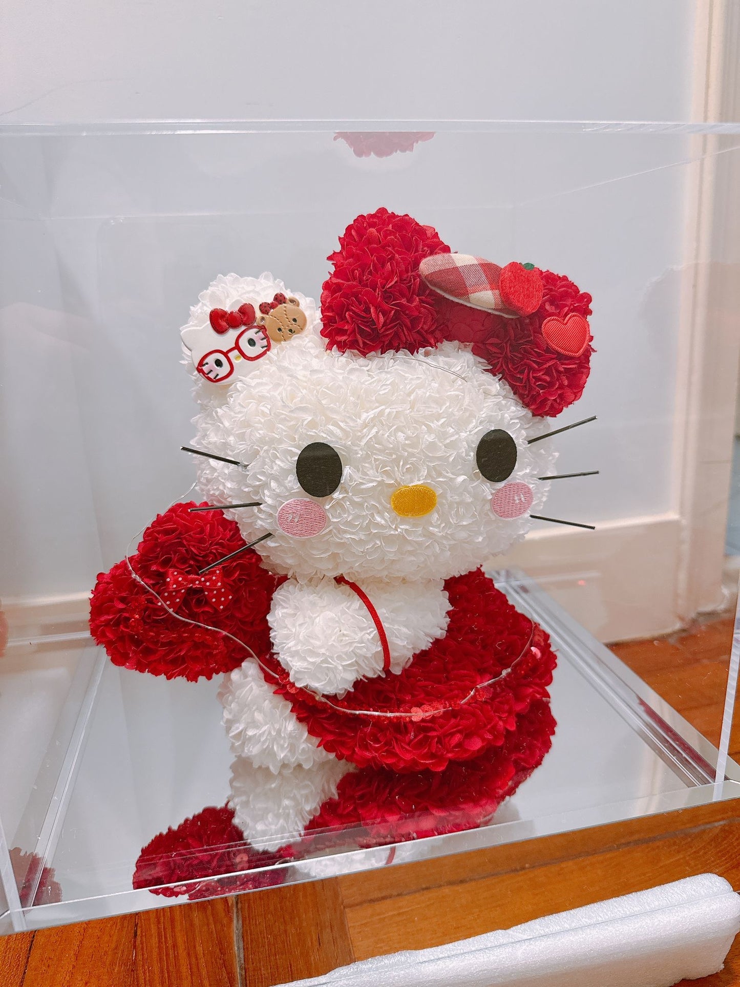 Hello Kitty 繡球永生花
