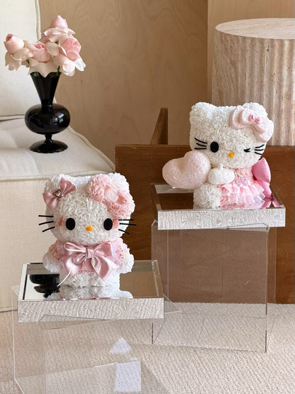 Hello Kitty 繡球永生花