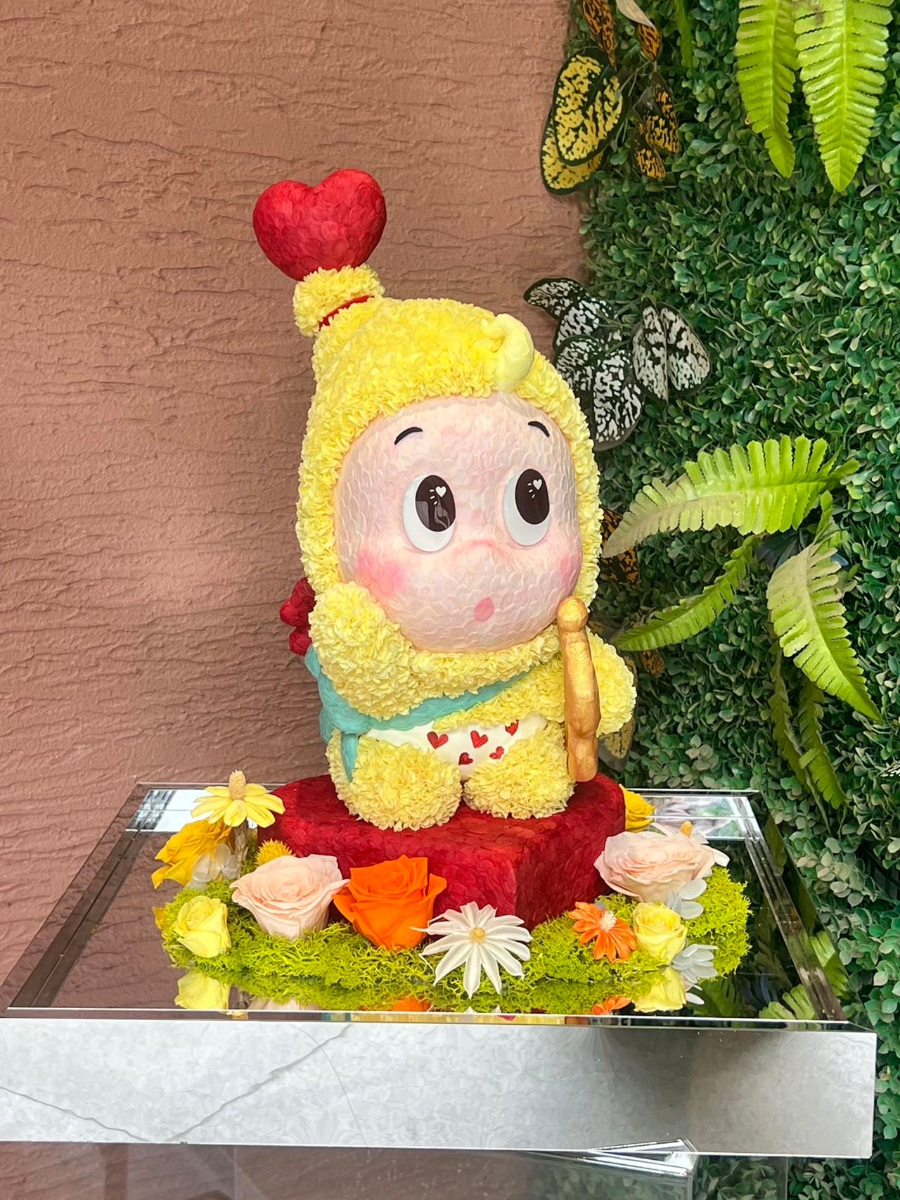 星星人 繡球永生花