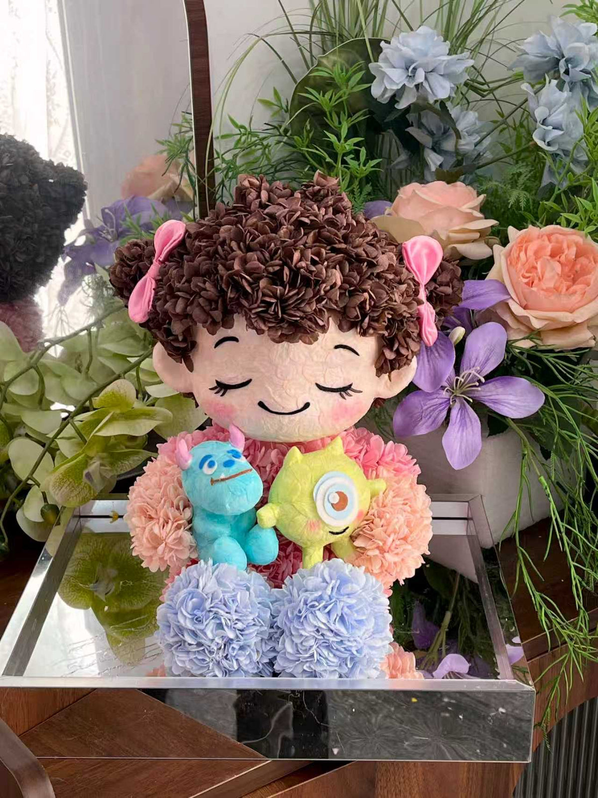 Monsters University 繡球永生花