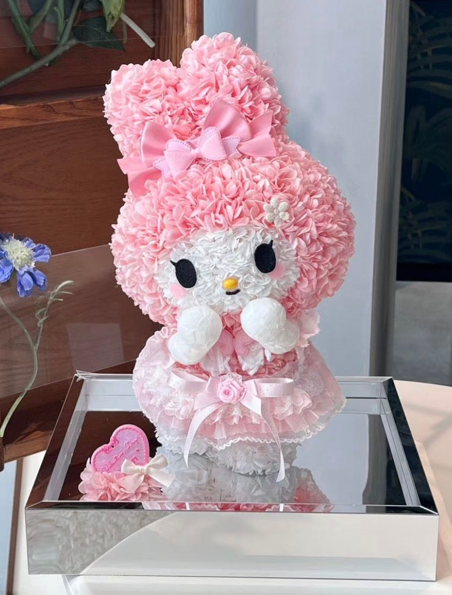 My Melody 繡球永生花
