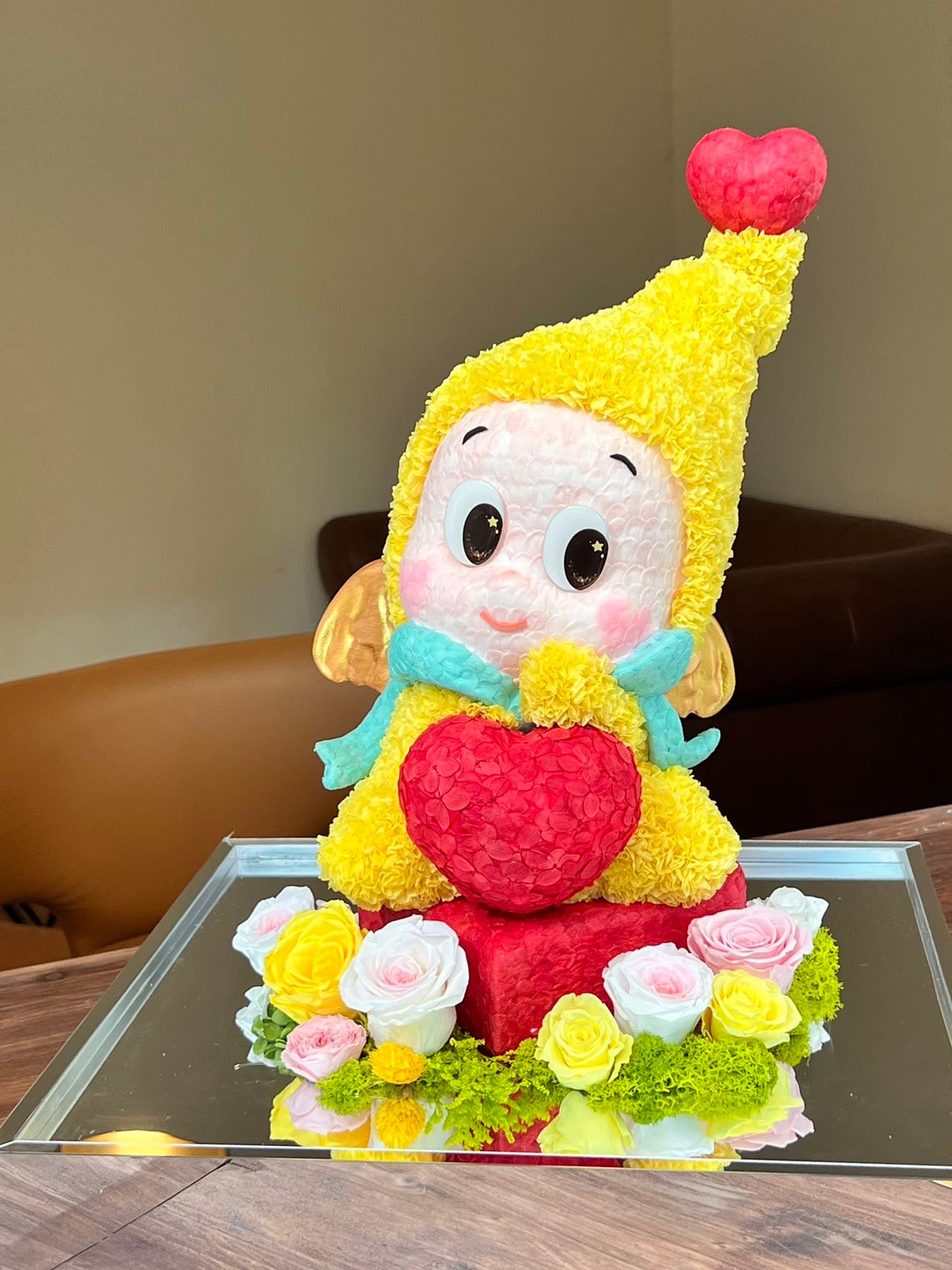 星星人 繡球永生花