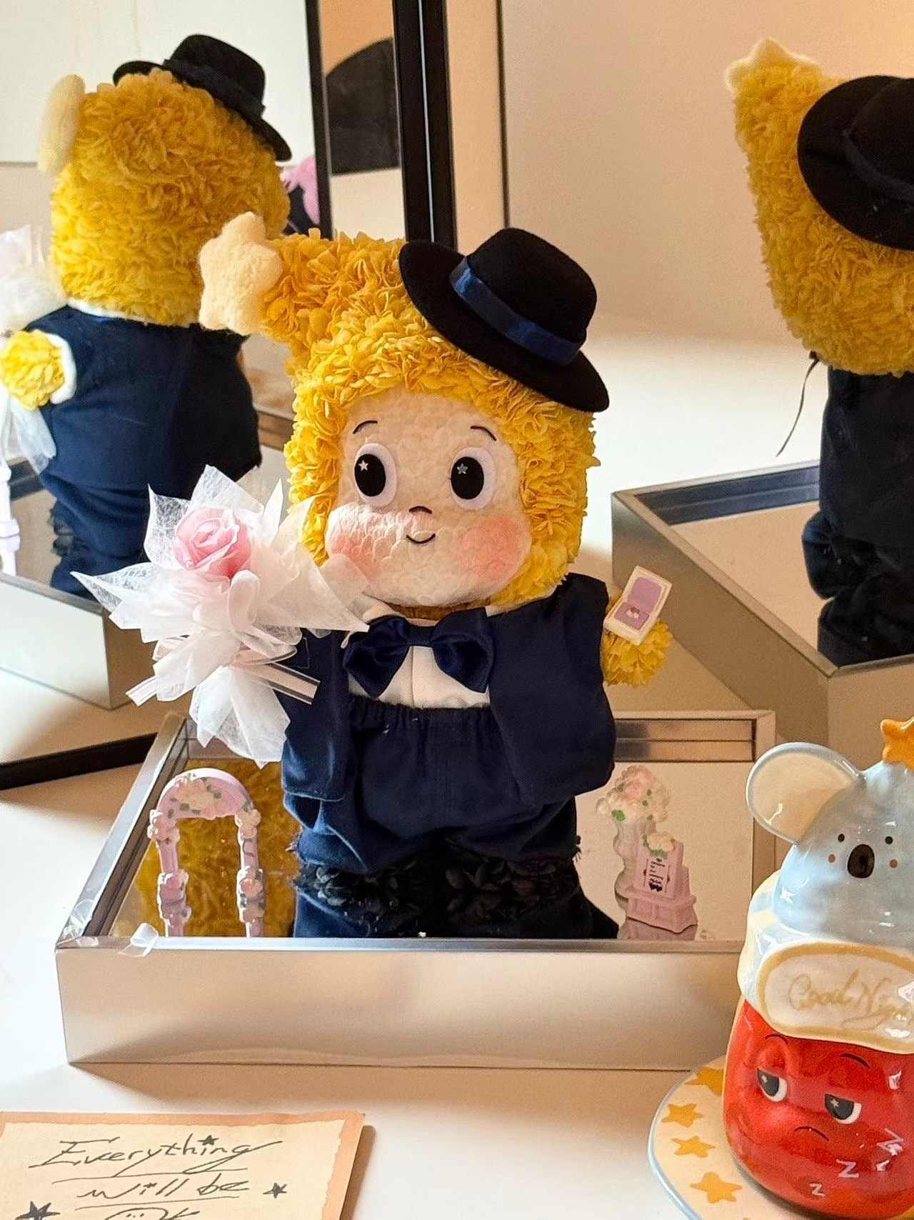 星星人 繡球永生花