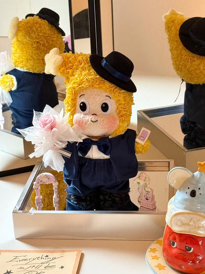 星星人 繡球永生花