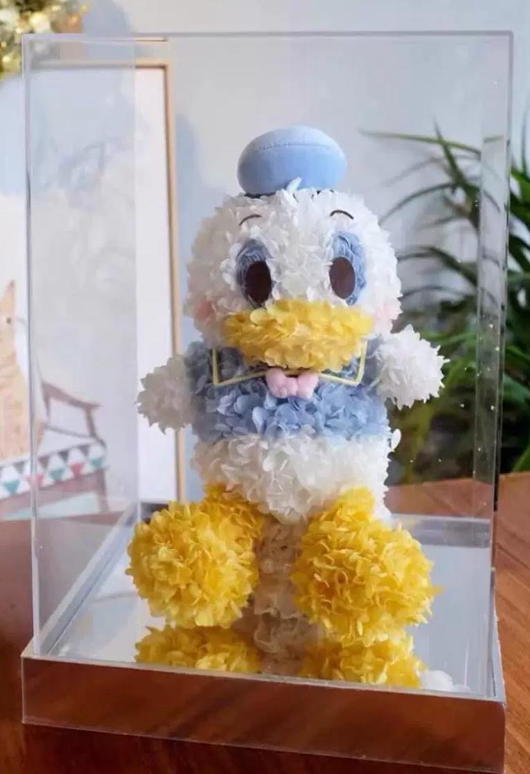 Donald Duck 繡球永生花