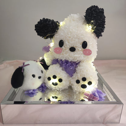Pochacco(PC狗) 繡球永生花