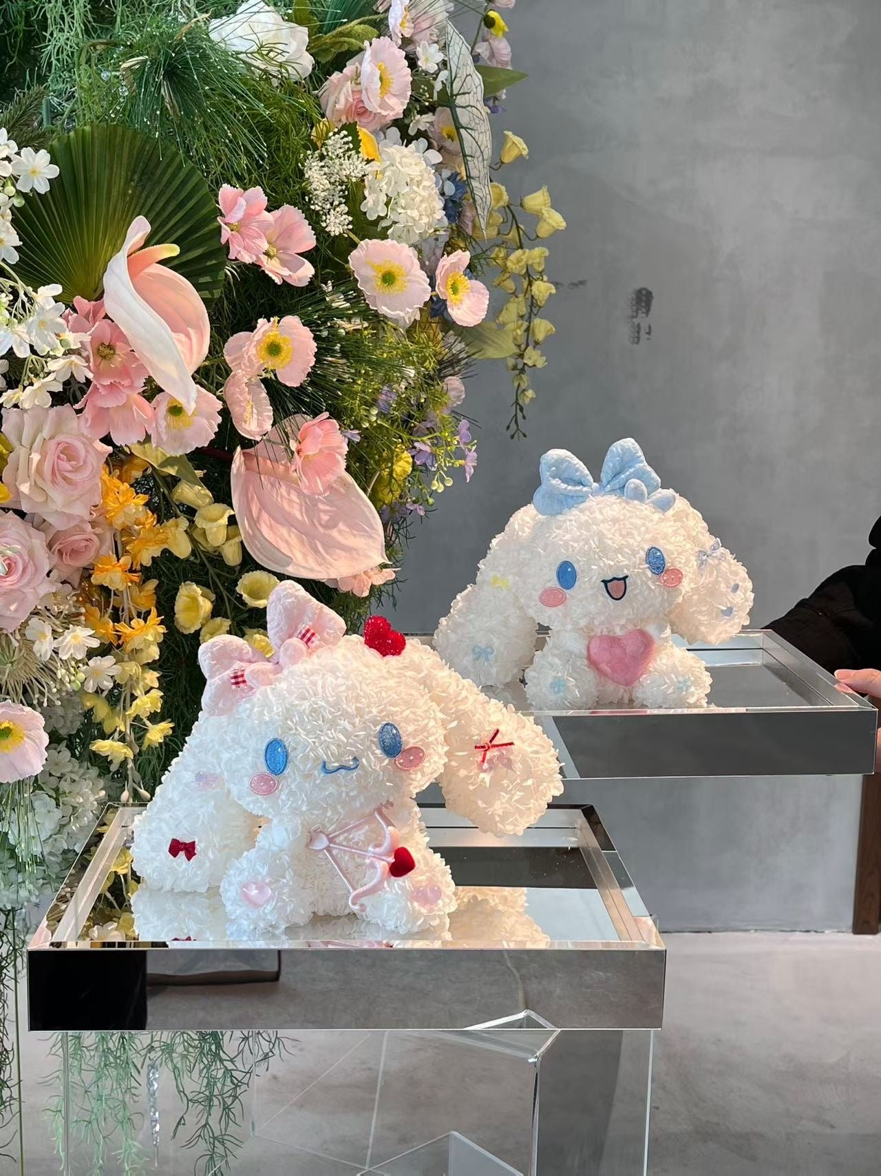 玉桂狗 繡球永生花