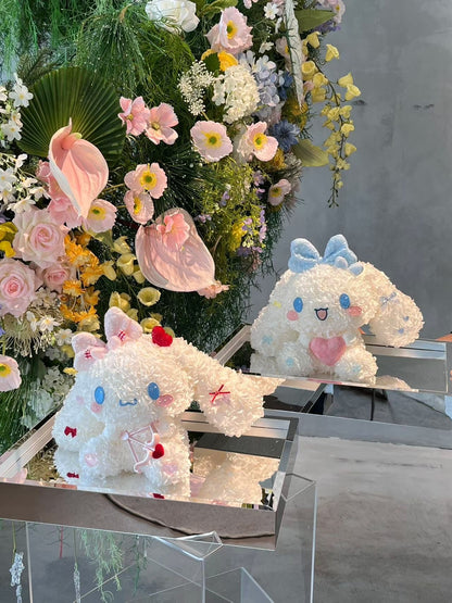 玉桂狗 繡球永生花
