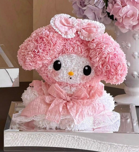 My Melody 繡球永生花
