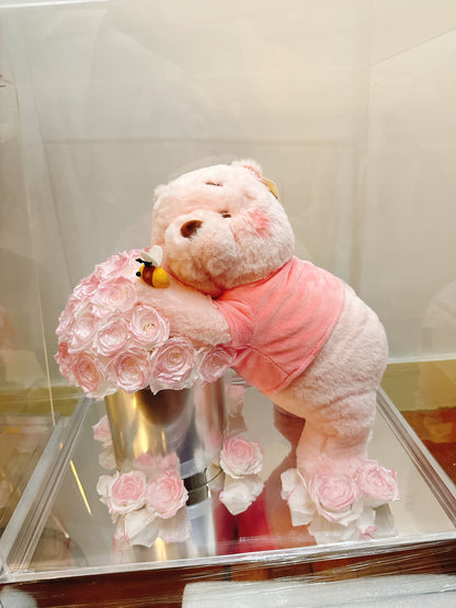 Winnie The Pooh 繡球永生花
