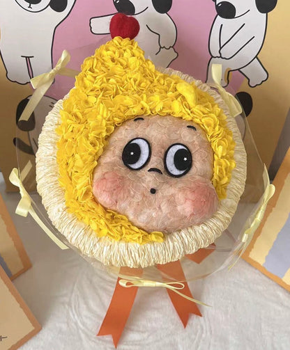 星星人 繡球永生花花束
