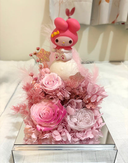 My Melody 永生花擺設