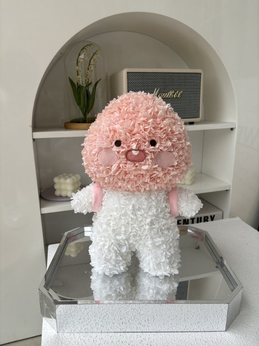 Kakao Friends-Baby Apeach  繡球永生花