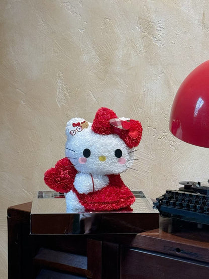 Hello Kitty 繡球永生花