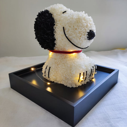 Snoopy 繡球永生花