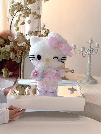 Hello Kitty 繡球永生花
