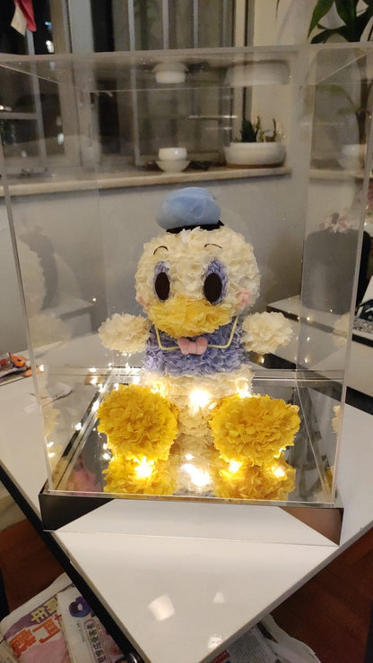 Donald Duck 繡球永生花