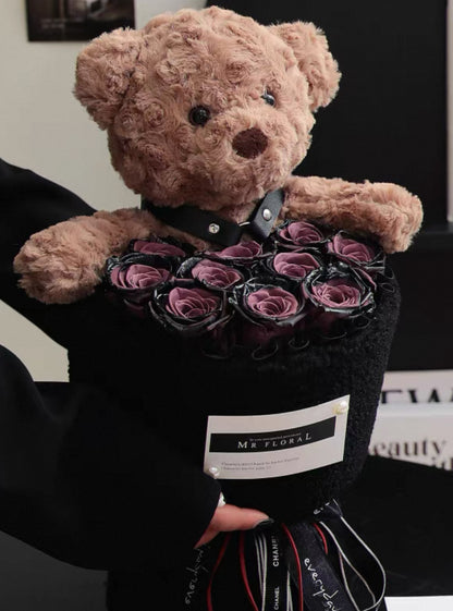 Teddy Bear 繡球永生花