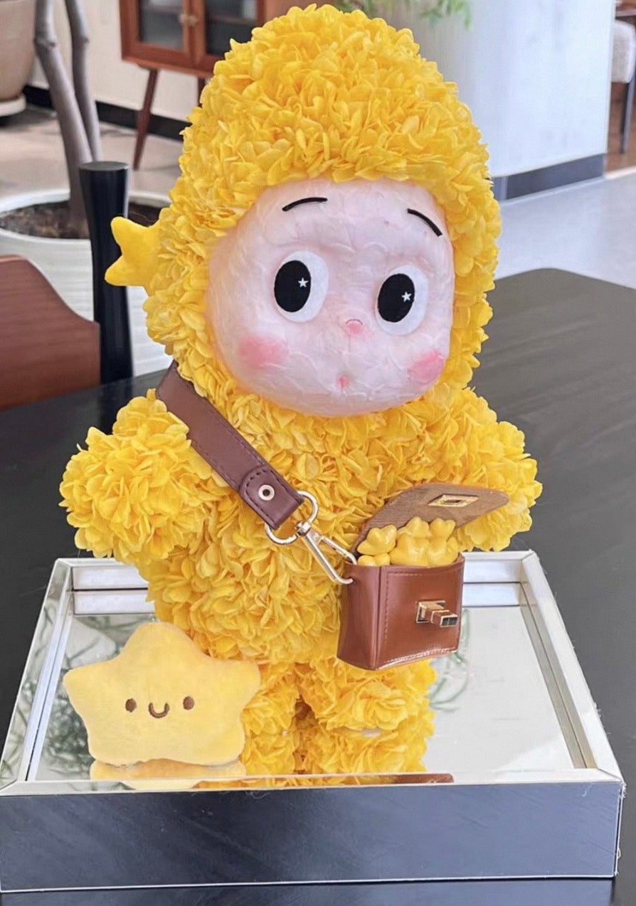 星星人 繡球永生花