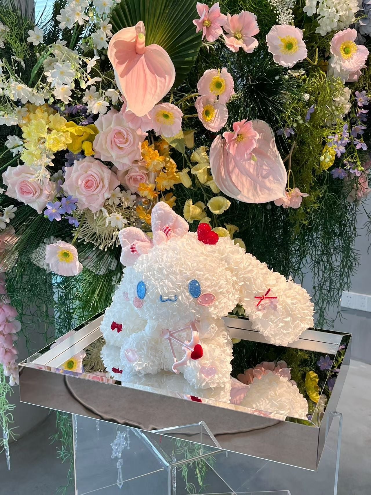 玉桂狗 繡球永生花