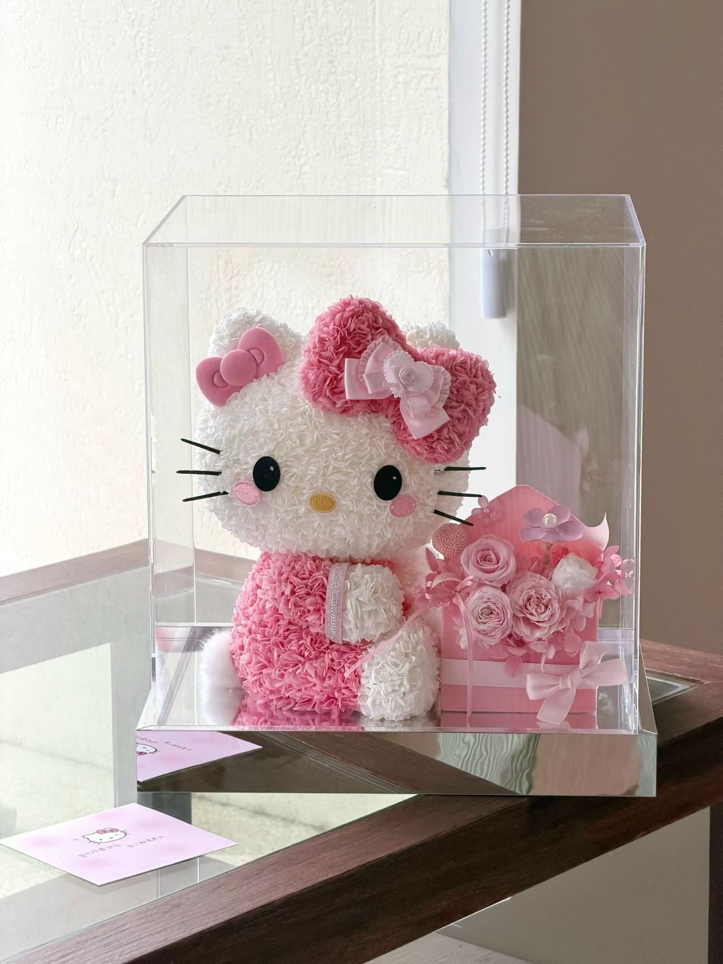 Hello Kitty 繡球永生花