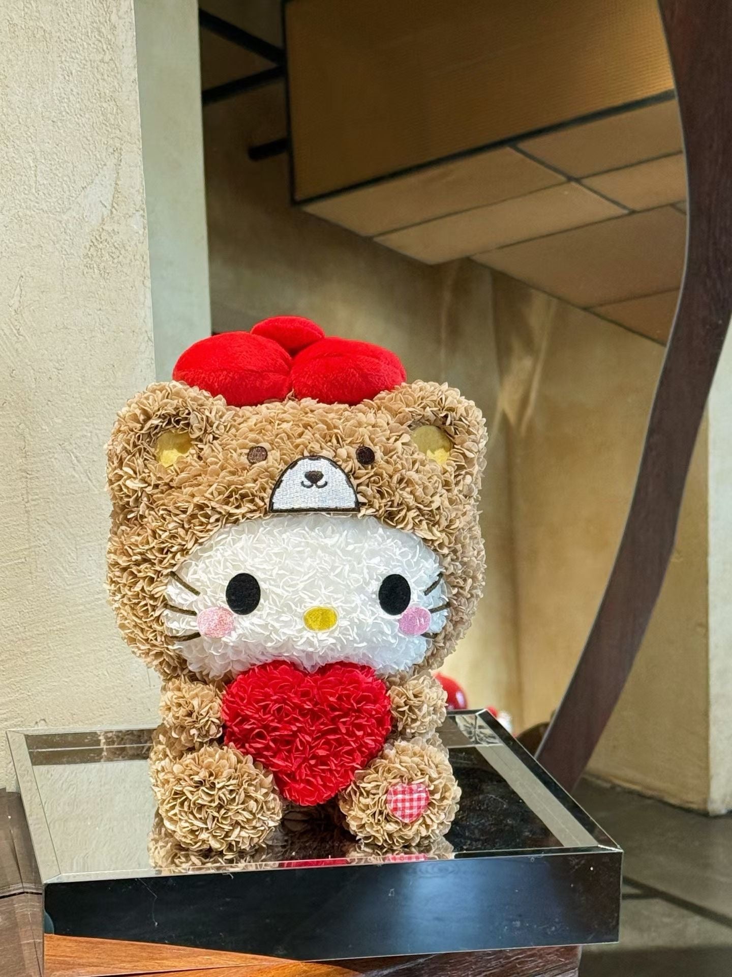 Hello Kitty 繡球永生花